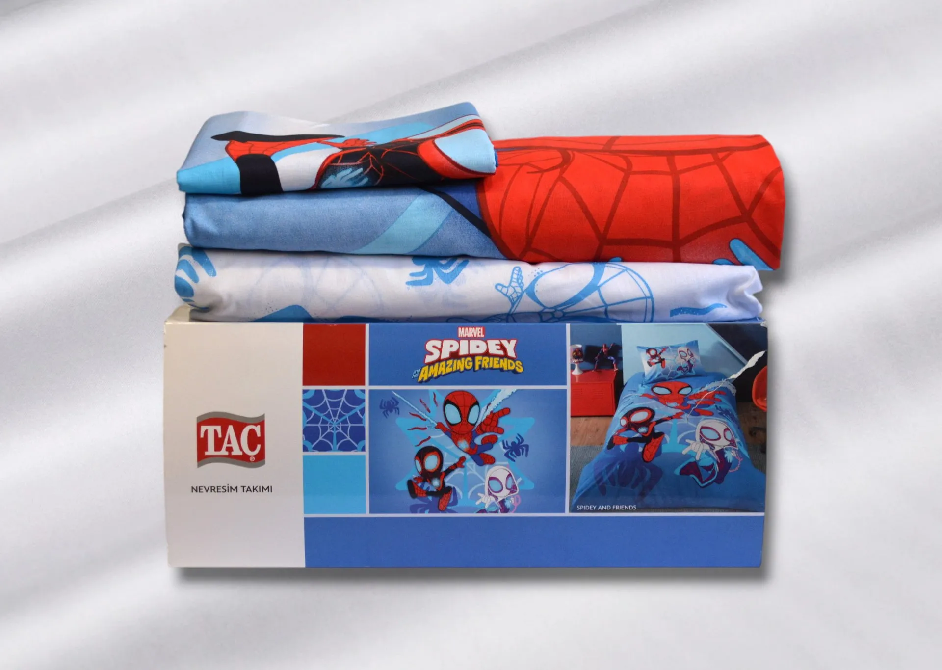 Постільна білизна Disney 160 × 220 см (полуторний) Spidey And Friends від TAC - Зображення 5