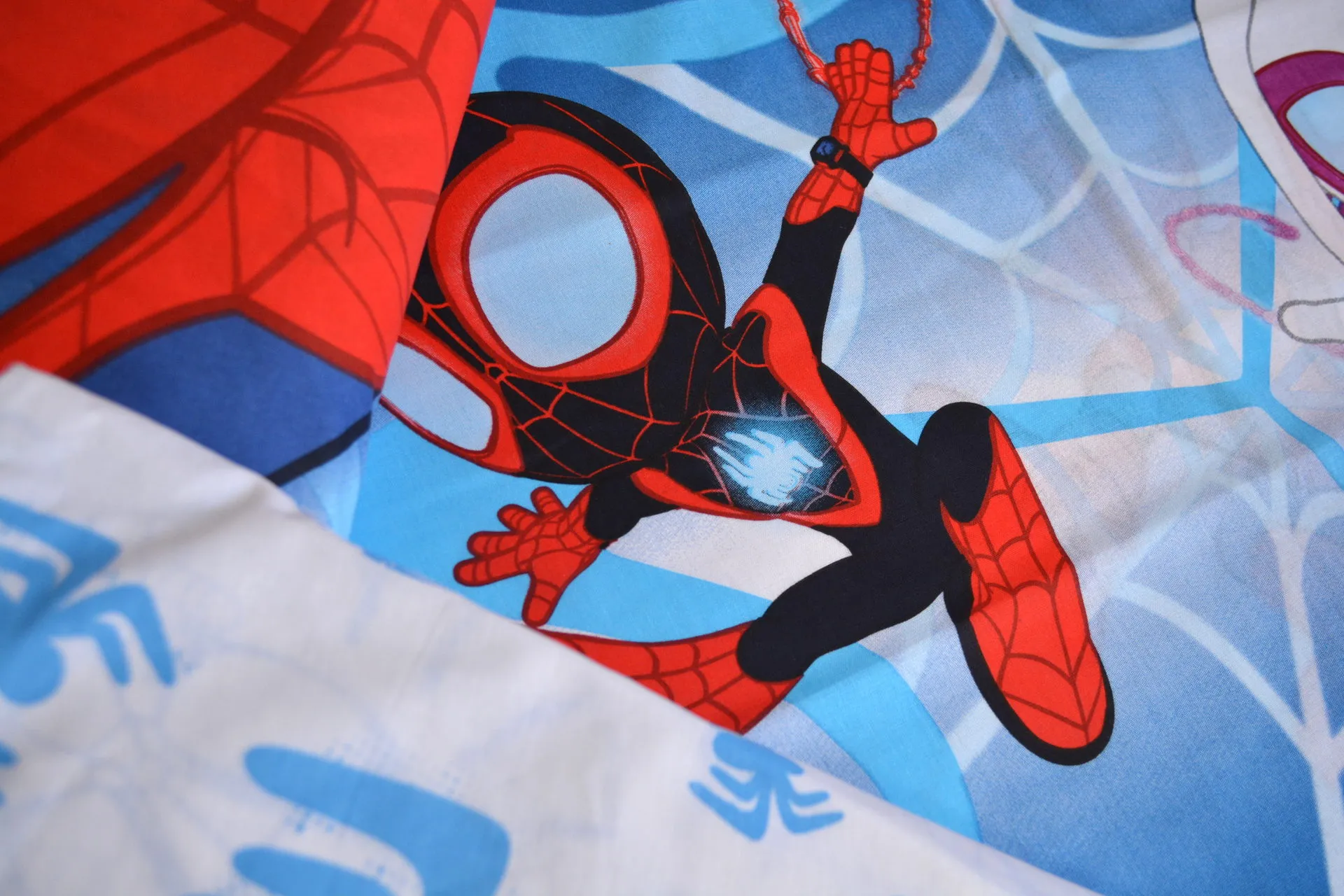 Постільна білизна Disney 160 × 220 см (полуторний) Spidey And Friends від TAC - Зображення 2