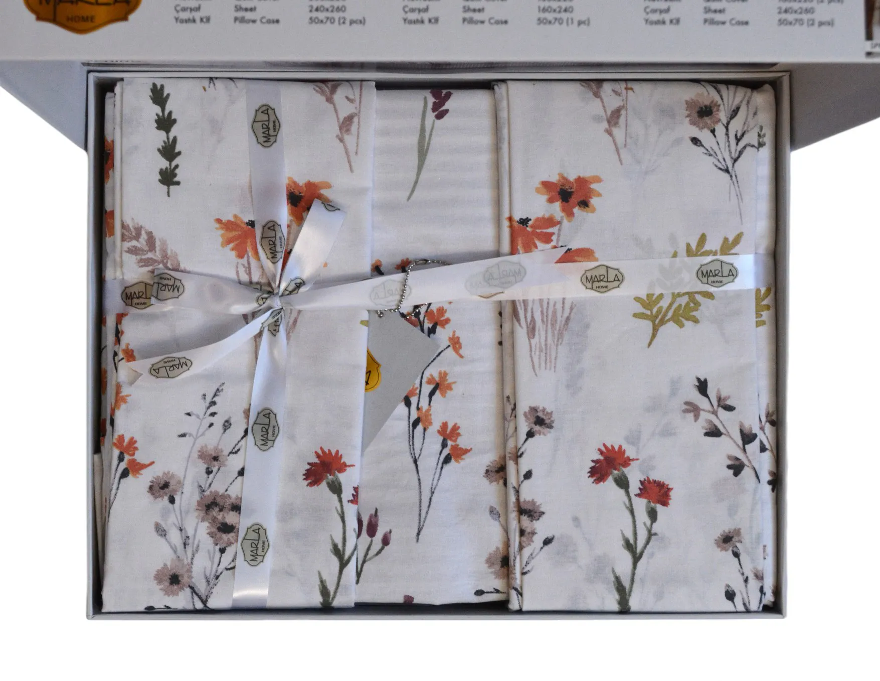 Постільна білизна Ranforse 200 × 220 см (євро) Spring від Marla - Зображення 6