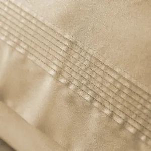 Alternative view of Комплект постільної білизни Toned Craft Satin 300 TC 200 × 220 см (євро) Talisker Beige від Issimo