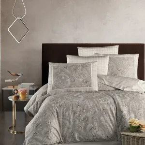 Постільна білизна Premium Satin 200 × 220 см (євро) Theron Rock від La Romano