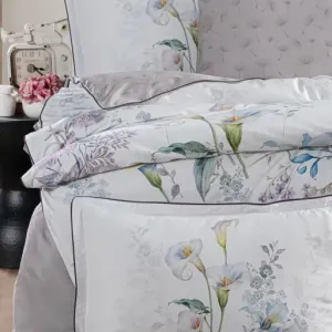 Alternative view of Постільна білизна Premium Satin 200 × 220 см (євро) Tunar Grey від La Romano