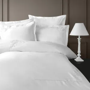 Комплект постільної білизни Embroidered Satin 200 × 220 см (євро) Voyant Classic від Issimo