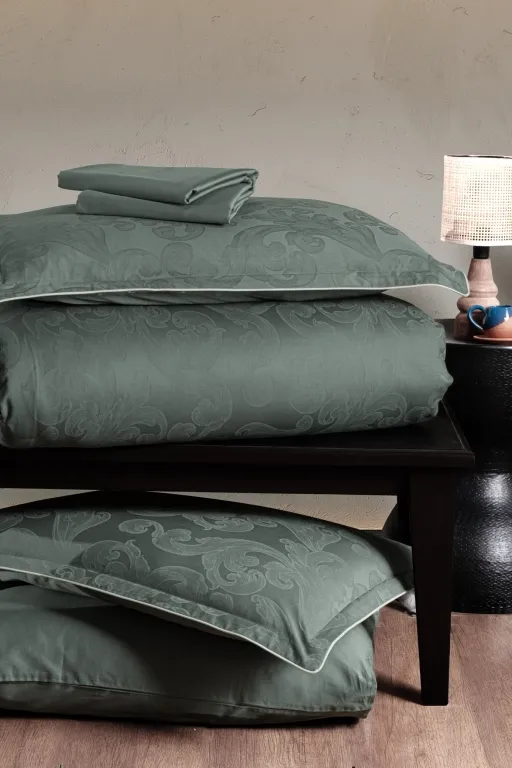 Постільна білизна Premium Satin 200 × 220 см (євро) Vandela Moonmist від La Romano - Зображення 2