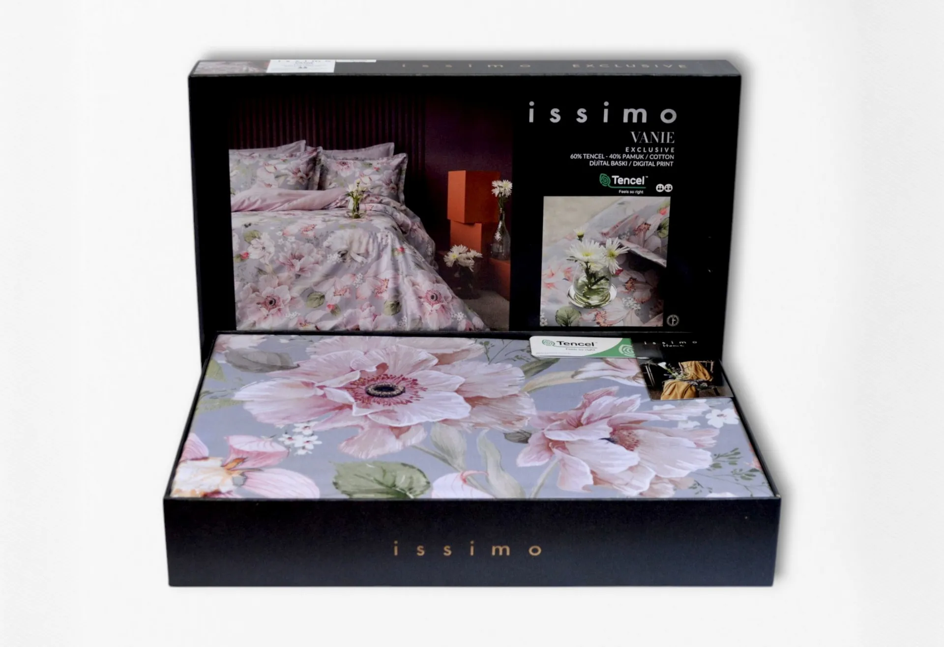 Комплект постільної білизни Digital Tencel 200 × 220 см (євро) Vanie від Issimo - Зображення 4