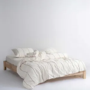 Постільна білизна Stonewashed 160 × 220 см (2 шт., сімейний) сімейний Vilniuss Snow White від Limasso
