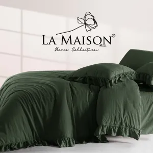 Постільна білизна Stonewashed 200 × 220 см (євро) Weens Forest від La Maison
