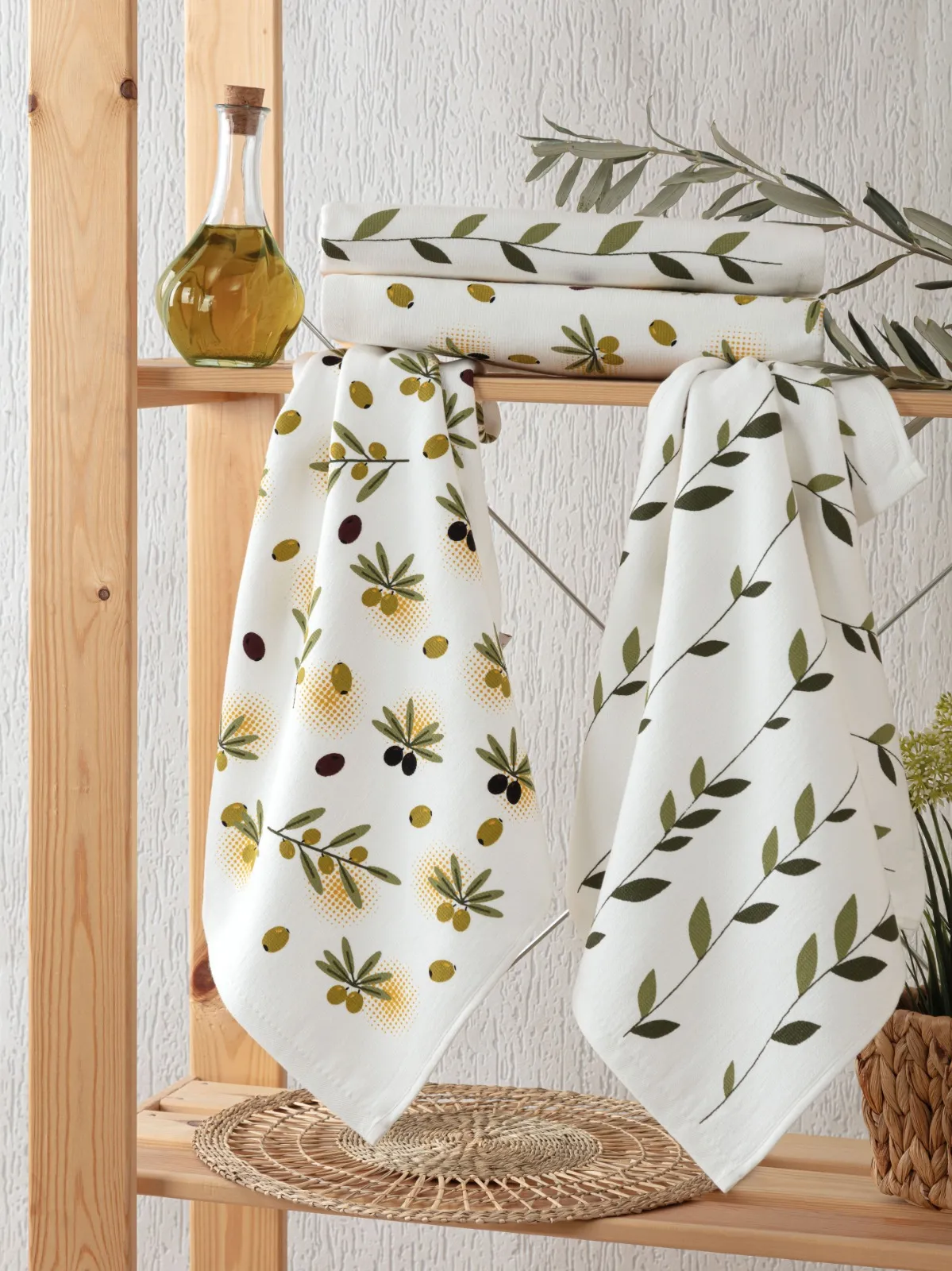 Набір кухонних рушників 40×60 см 4 шт. Zeytin від Pupilla