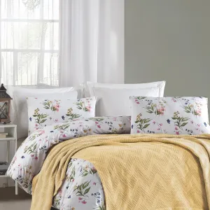 Постільна білизна з пледом Ranforce Zig Zag 200 × 220 см (євро) Sari від Saheser