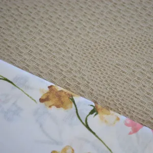 Alternative view of Постільна білизна з пледом Ranforce Zig Zag 200 × 220 см (євро) Vizon від Saheser