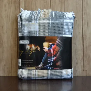 Alternative view of Плед Cozy Life Inka 150 × 200 см Сірий від Aksu