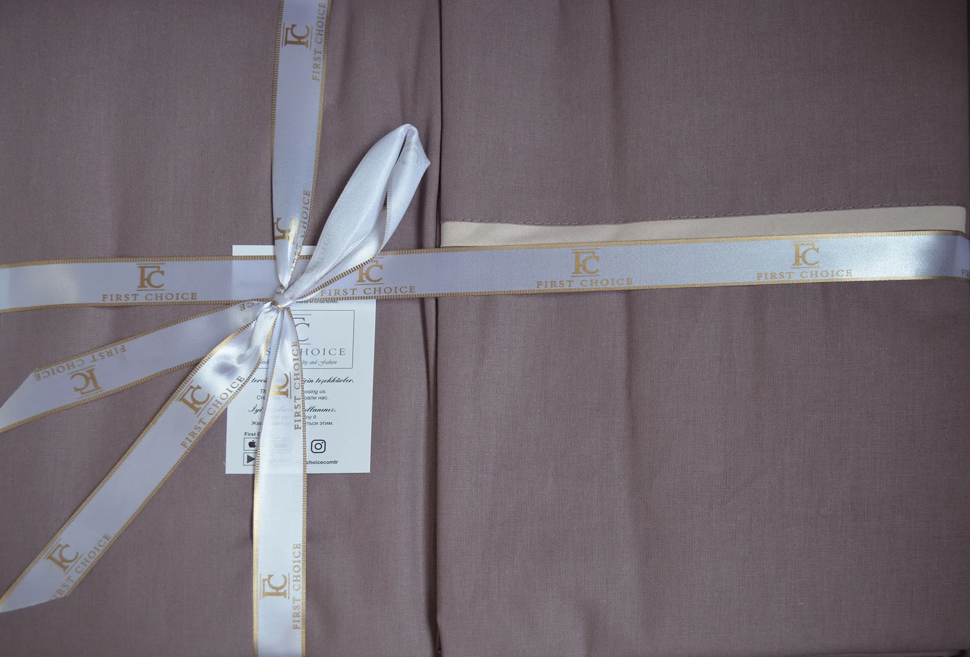 Постільна білизна Ranforce Deluxe 200 × 220 см (євро) Alisa Lilac від First Choice - Зображення 5