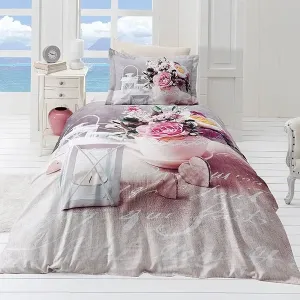 Постільна білизна 3D Satin 160 × 220 см (полуторний) Andrea від First Choice