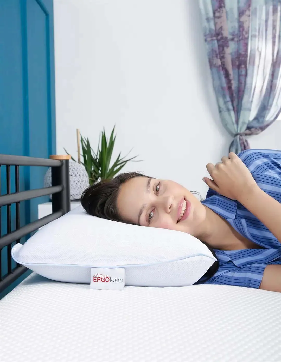 Подушка ортопедична 60 × 40 × 16 см Visko Aroma Therapy Ocean Puff від Ergo Foam - Зображення 7