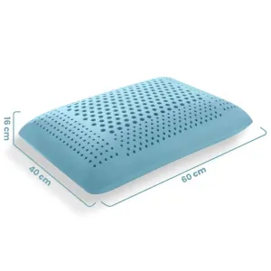 Alternative view of Подушка ортопедична 60 × 40 × 16 см Visko Aroma Therapy Ocean Puff від Ergo Foam