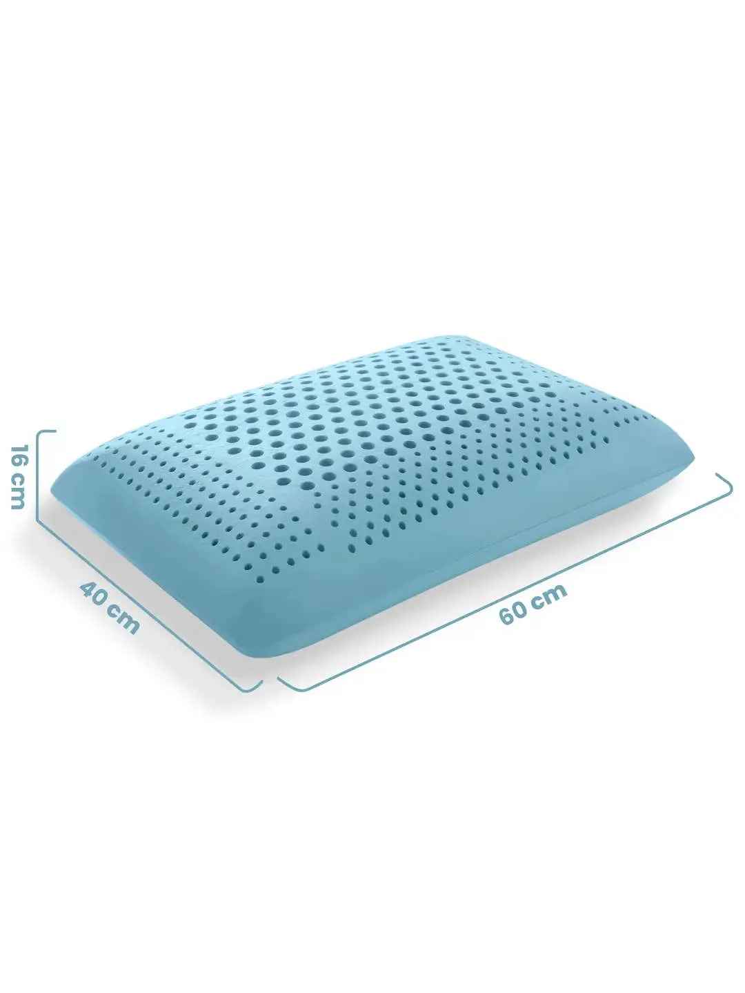 Подушка ортопедична 60 × 40 × 16 см Visko Aroma Therapy Ocean Puff від Ergo Foam - Зображення 2