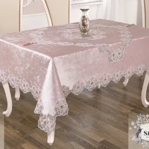 Велюрова скатертина Asya 160 × 300 см від Selin