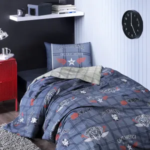 Постільна білизна Ranforce 160 × 220 см (полуторний) Avengers Heroes від Ozdilek