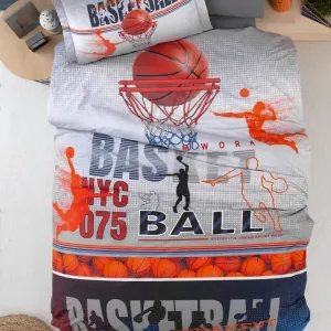 Постільна білизна Exclusive Digital Ranforce 160 × 220 см (полуторний) Basketball від First Choice