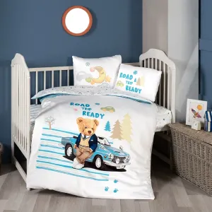 Постільна білизна для новонароджених Baby Digital Satin 100 × 150 см Monty від First Choice