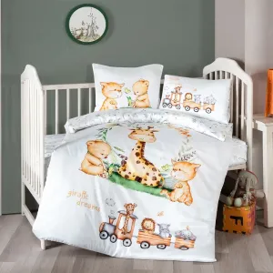 Постільна білизна для новонароджених Baby Digital Satin 100 × 150 см Riley від First Choice