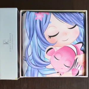 Alternative view of Постільна білизна для новонароджених Baby Digital Satin 100 × 150 см Mermaid від First Choice