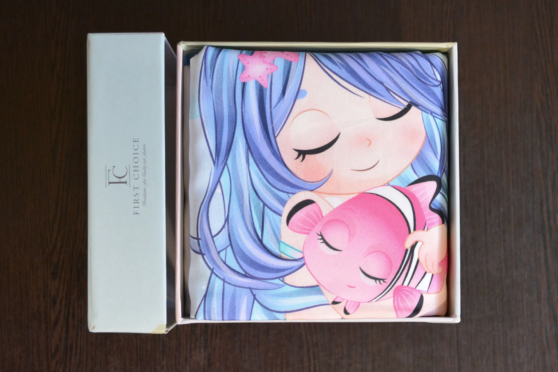 Постільна білизна для новонароджених Baby Digital Satin 100 × 150 см Mermaid від First Choice - Зображення 2
