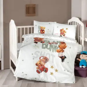 Постільна білизна для новонароджених Baby Digital Satin 100 × 150 см Cleo від First Choice