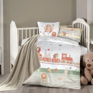 Постільна білизна для новонароджених з пледом Baby Digital Satin Nirvana 100 × 150 см Toys від First Choice