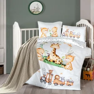 Постільна білизна для новонароджених з пледом Baby Digital Satin Nirvana 100 × 150 см Riley від First Choice