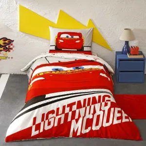 Постільна білизна Disney 160 × 220 см (полуторний) Cars Lightning від TAC