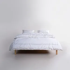 Alternative view of Постільна білизна Stonewashed 200 × 220 см (євро) Catenia Snow White від Limasso