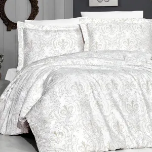 Постільна білизна Cotton Satin 160 × 220 см (полуторний) Delmor Cream від First Choice