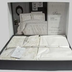 Alternative view of Постільна білизна Cotton Satin 200 × 220 см (євро) Delmor Cream від First Choice