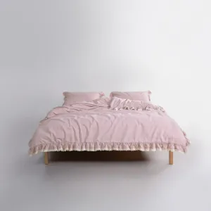 Постільна білизна Stonewashed 200 × 220 см (євро) Dora Pristine від Limasso