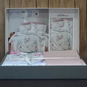 Alternative view of Постільна білизна Cotton Satin 200 × 220 см (євро) Leena Powder від First Choice