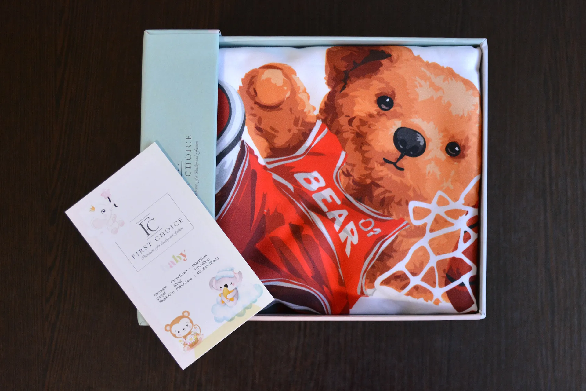 Постільна білизна для новонароджених Baby Digital Satin 100 × 150 см Cleo від First Choice - Зображення 2
