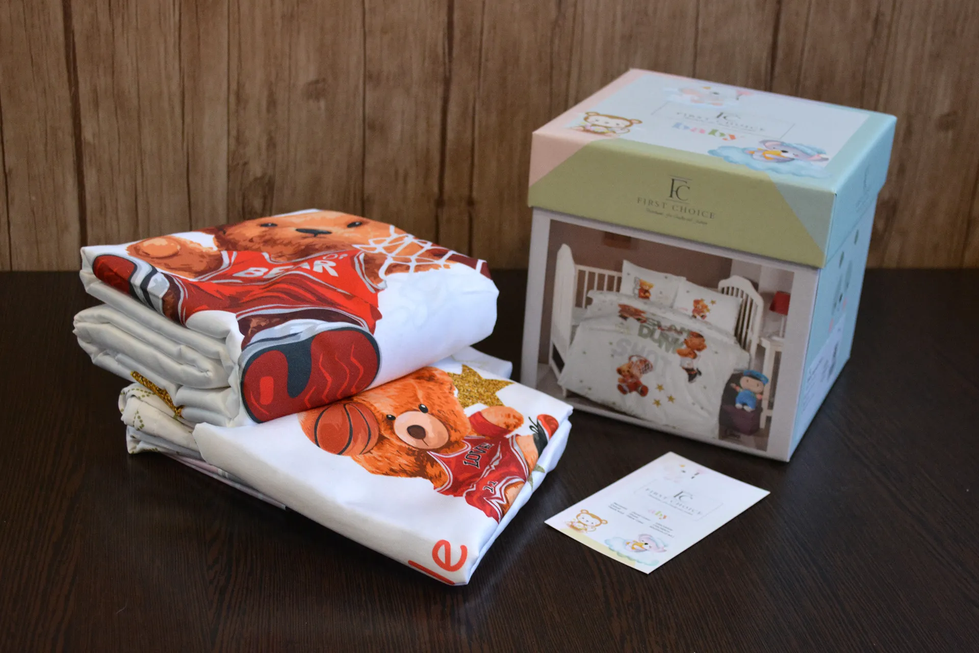 Постільна білизна для новонароджених Baby Digital Satin 100 × 150 см Cleo від First Choice - Зображення 3