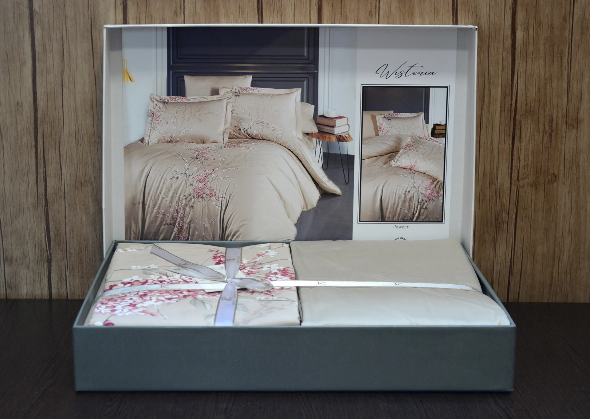 Постільна білизна Cotton Satin 160 × 220 см (полуторний) Wisteria Powder від First Choice - Зображення 2