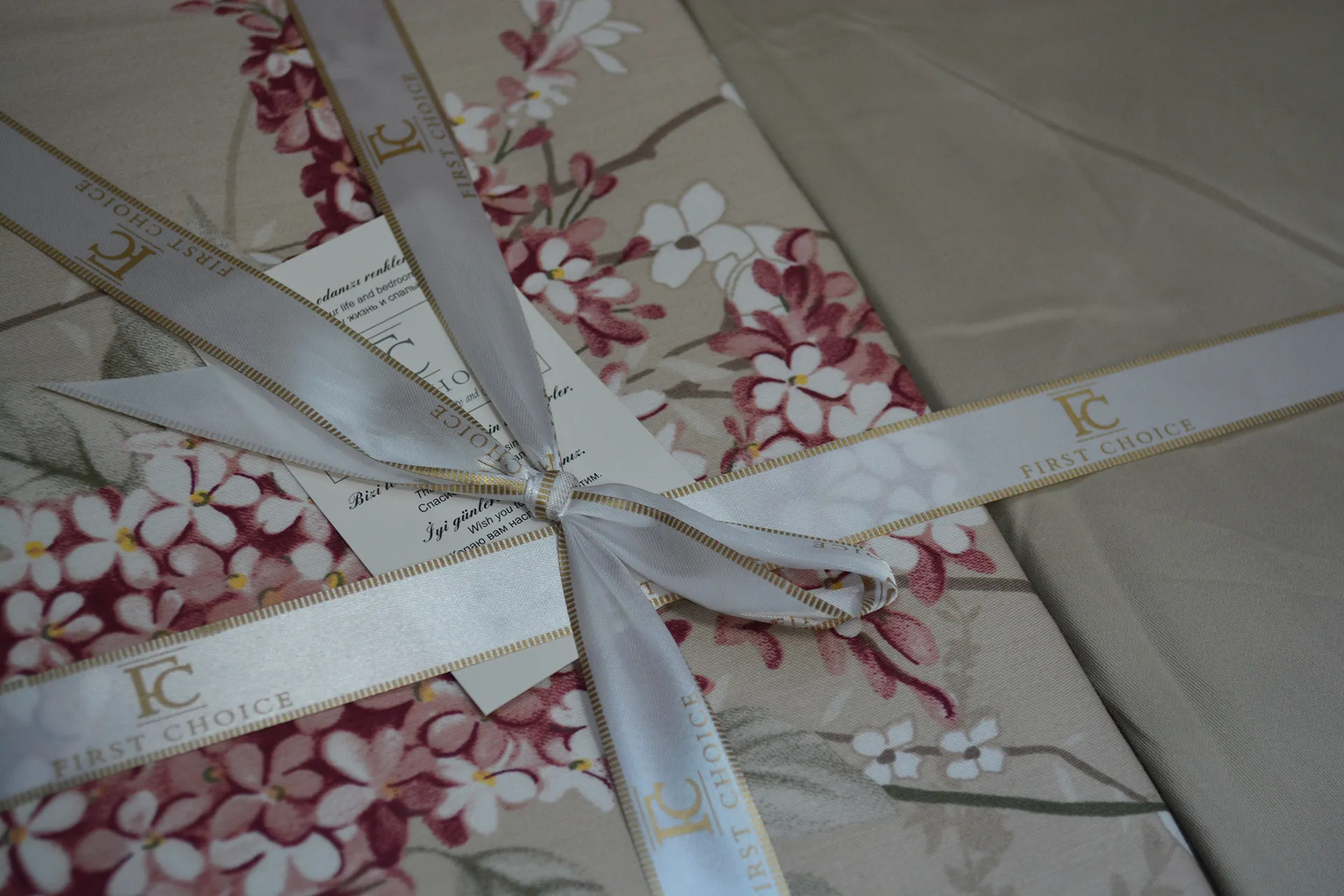 Постільна білизна Cotton Satin 160 × 220 см (полуторний) Wisteria Powder від First Choice - Зображення 4