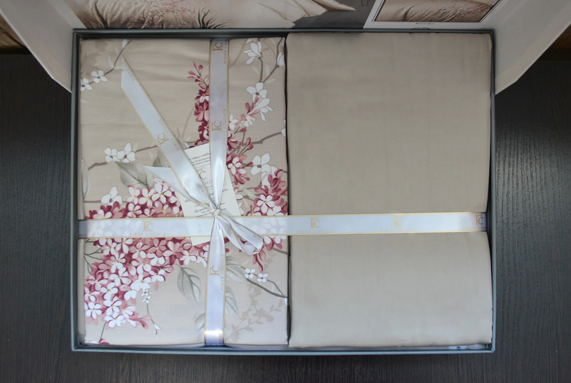 Постільна білизна Cotton Satin 160 × 220 см (полуторний) Wisteria Powder від First Choice - Зображення 5