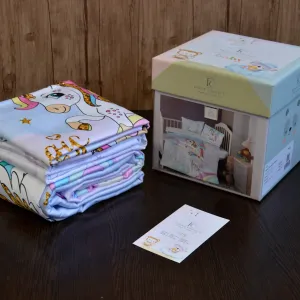 Alternative view of Постільна білизна для новонароджених Baby Digital Satin 100 × 150 см Magic від First Choice