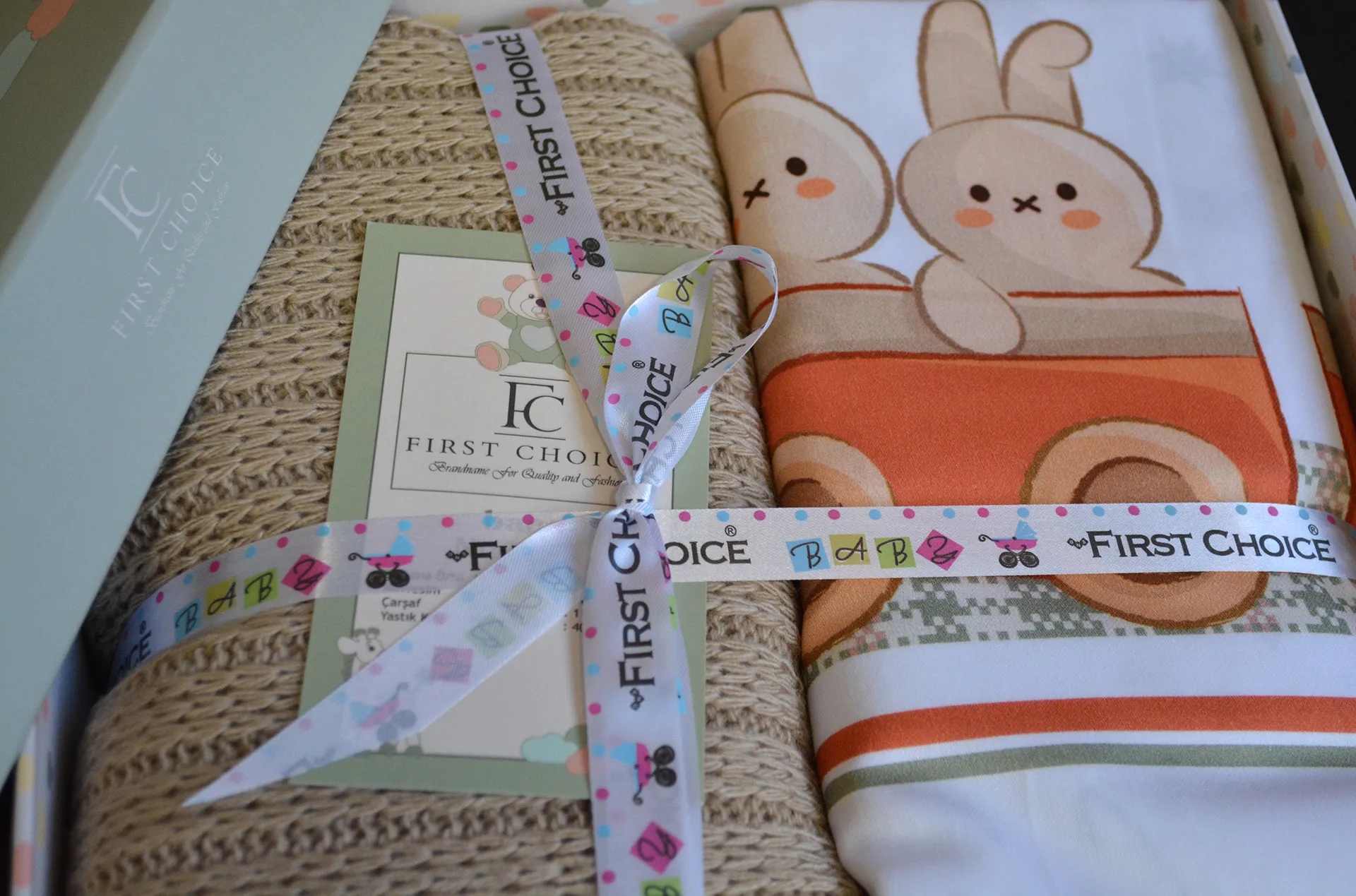 Постільна білизна для новонароджених з пледом Baby Digital Satin Nirvana 100 × 150 см Toys від First Choice - Зображення 3