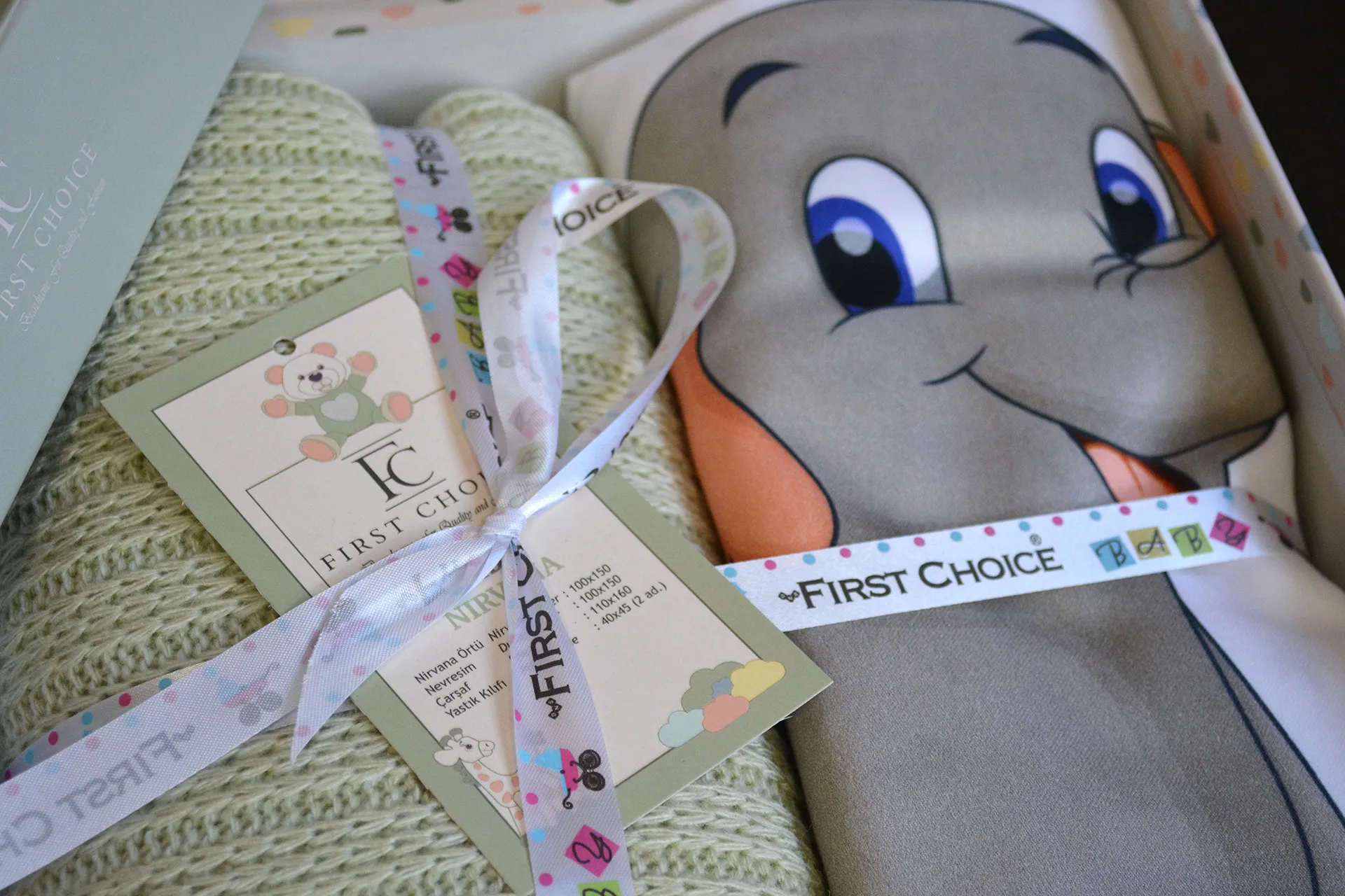 Постільна білизна для новонароджених з пледом Baby Digital Satin Nirvana 100 × 150 см Safari від First Choice - Зображення 3