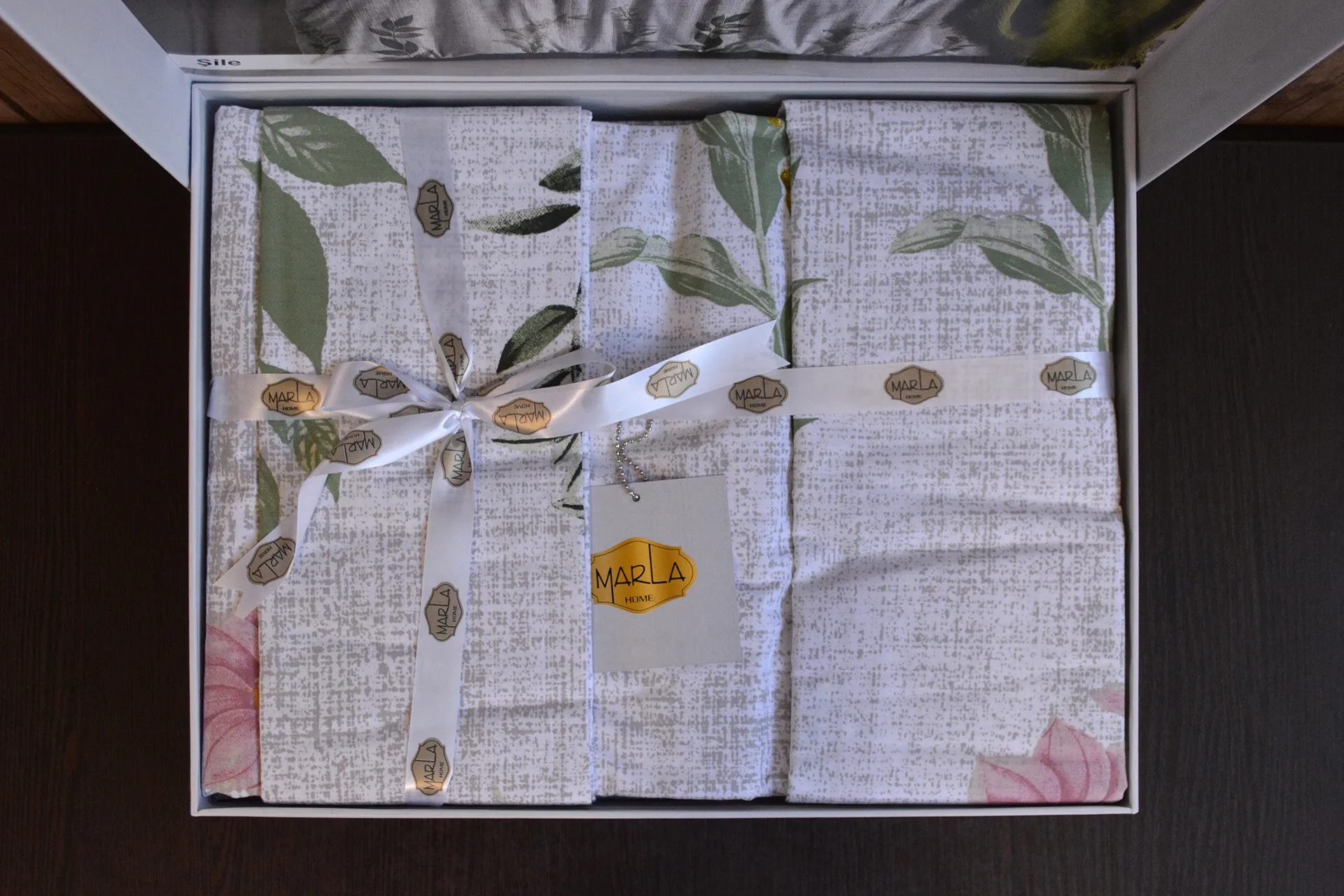 Постільна білизна Ranforse 200 × 220 см (євро) Sile від Marla - Зображення 4