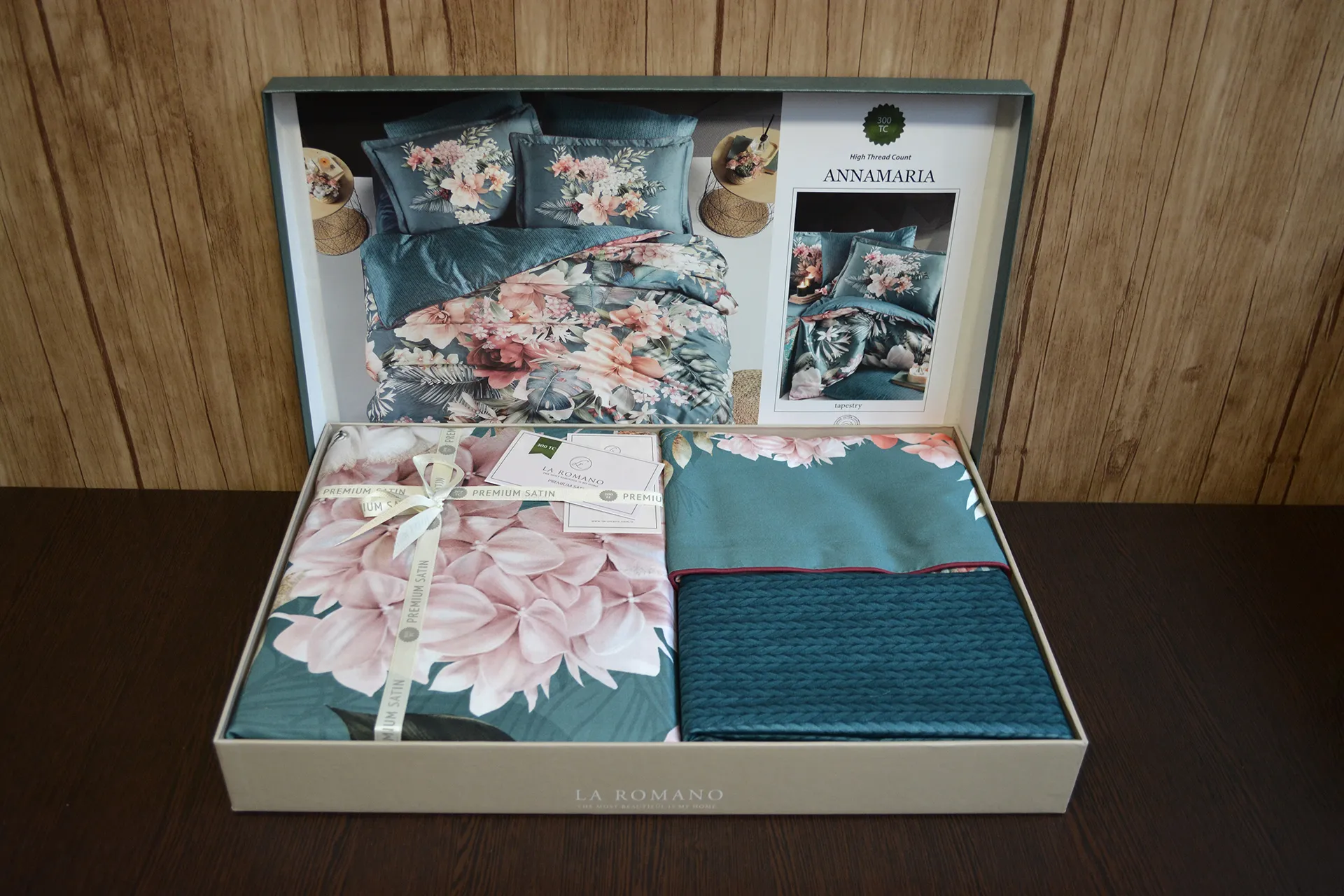 Постільна білизна Premium Satin 200 × 220 см (євро) Annamaria Tapestry від La Romano - Зображення 3