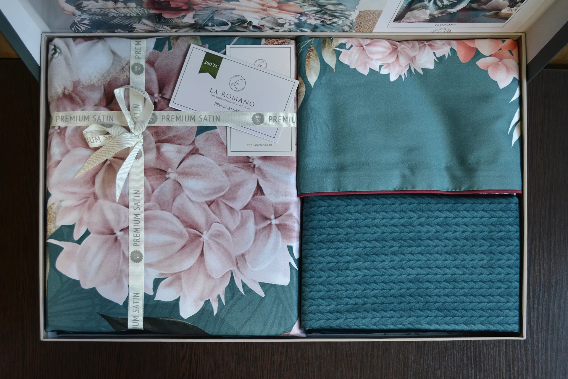 Постільна білизна Premium Satin 200 × 220 см (євро) Annamaria Tapestry від La Romano - Зображення 6
