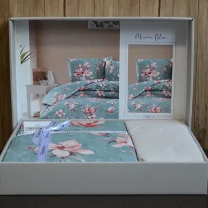 Alternative view of Постільна білизна Homesko Ranforse 160 × 220 см (полуторний) Marea Blue від First Choice