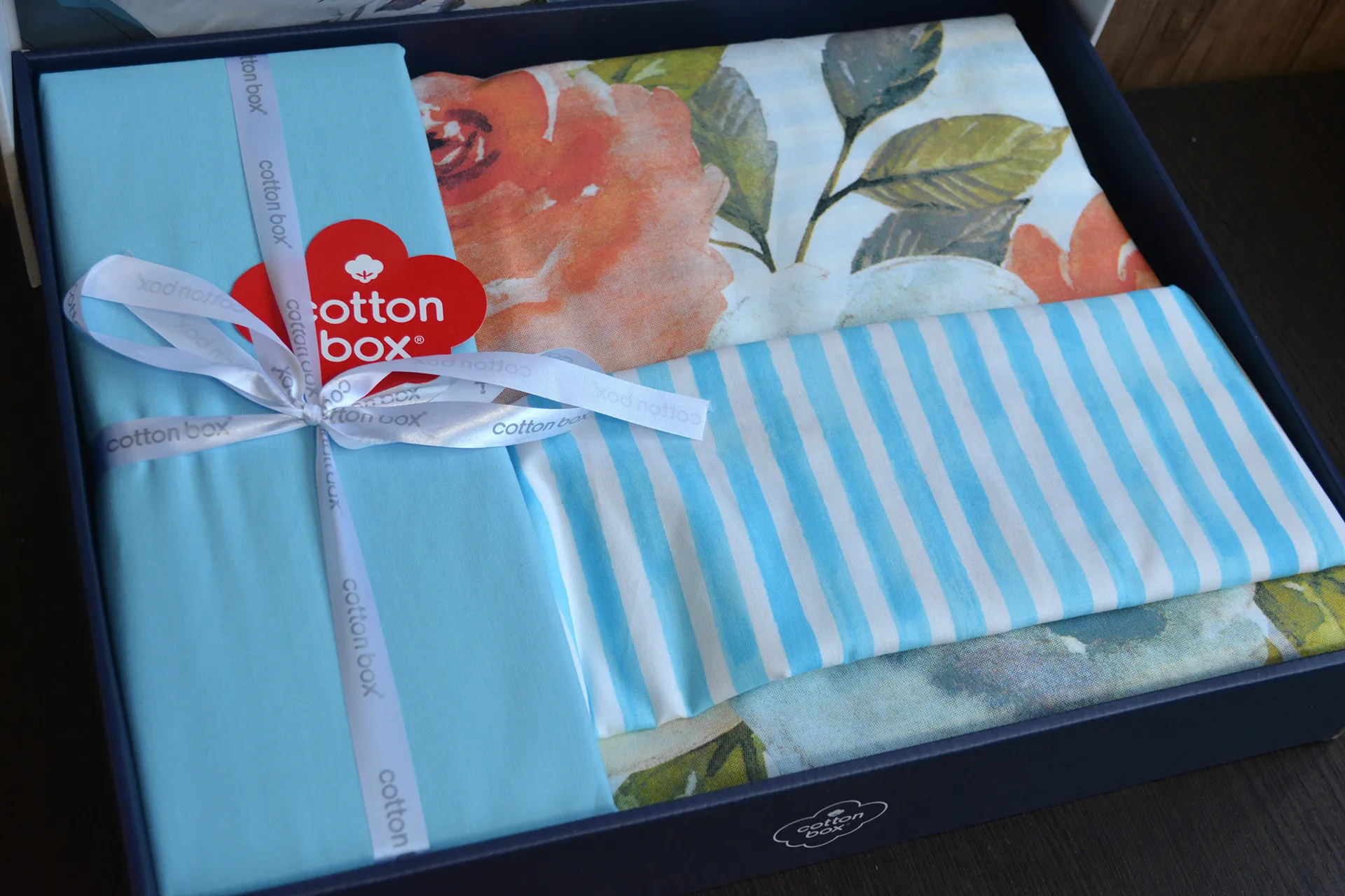 Комплект постільної білизни Maritime 160 × 220 см (полуторний) Morgan Mavi від Cotton Box - Зображення 3
