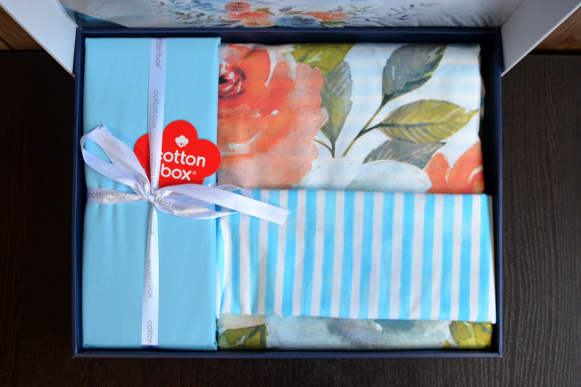 Комплект постільної білизни Maritime 160 × 220 см (полуторний) Morgan Mavi від Cotton Box - Зображення 5